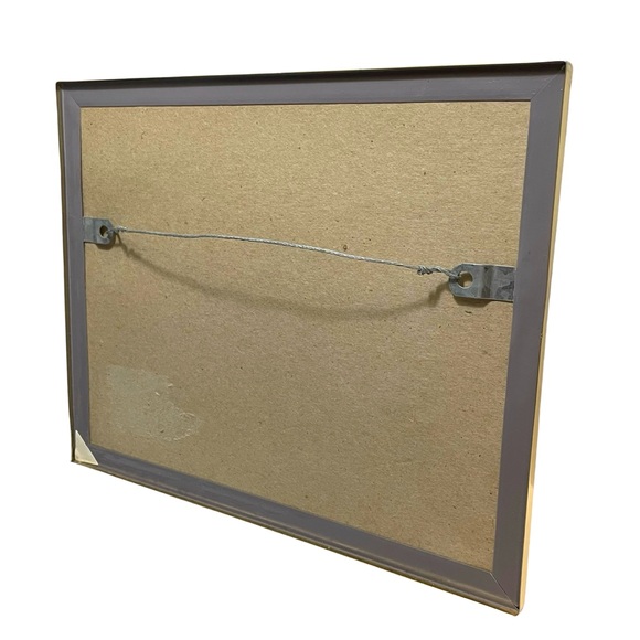 Vintage 1990s Framed 10"x8" Art Print - Van Gogh "The Bedroom" October 1889 - Picture 7 of 11